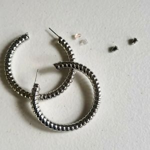 Petiti rope hoop earing